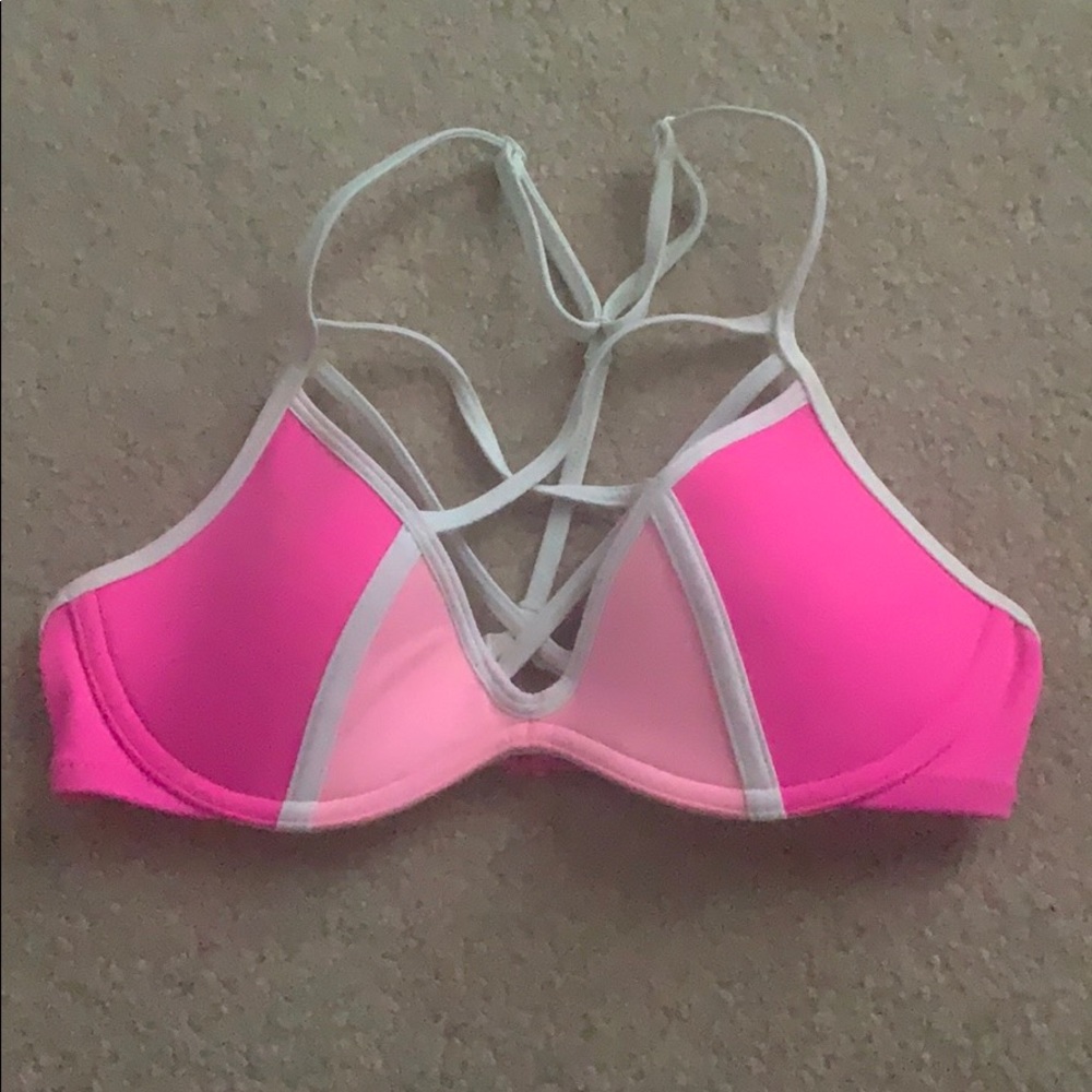 PINK bikini top